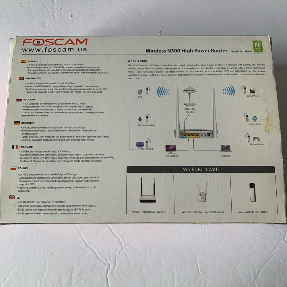 Wireless N300 High Power Router - Picture 2 of 8